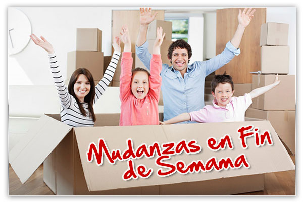 Mudanzas en fin de semana